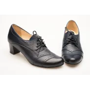 kopia Botki sznurowane damskie oxfordy jazzówki skóra naturalna Produkt Polski