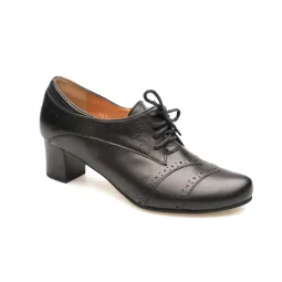 Botki sznurowane damskie oxfordy jazzówki skóra naturalna Produkt Polski