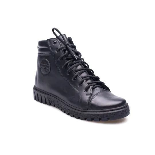 Botki damskie zimowe oficerki sznurowane skózrane Produkt Polski