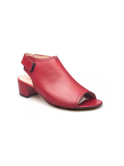 Damskie sandały na haluksy czółenka skórzane